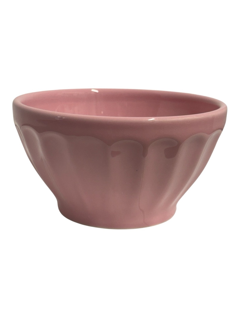 Anthropologie Pink Ceramic Latte Cereal Bowl
